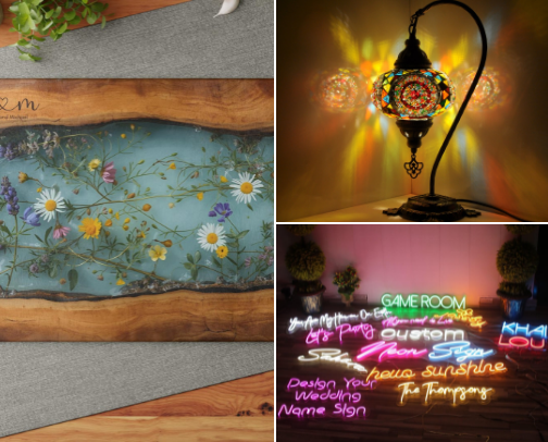 Home Finds! - Etsy Edition cover photo collage