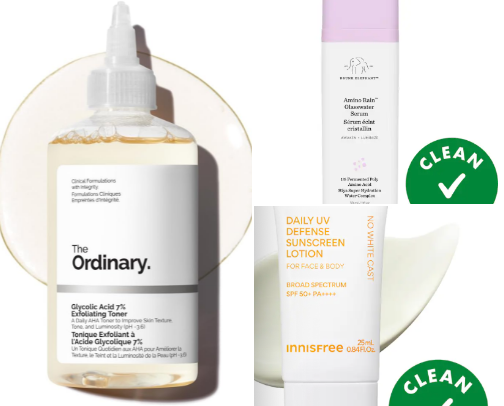 smooth skincare cover photo collage