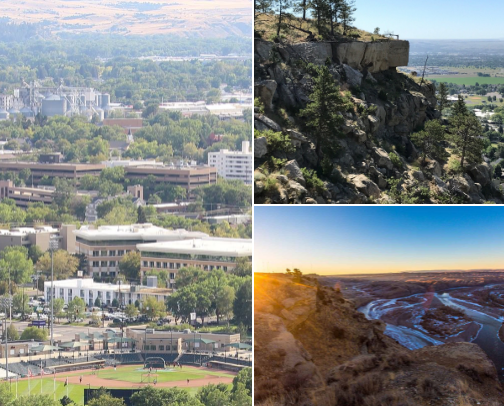 Montana Sightseeing Vacation Outside the National Parks cover photo collage