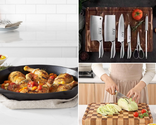 The Kitchen Staples I Can’t Cook Without cover photo collage