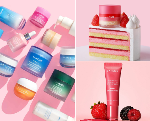 Korean Skincare & Makeup: Laneige Edition✨ cover photo collage