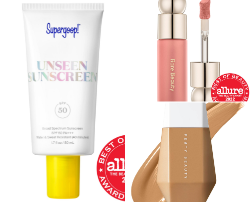 My Everyday Natural 'No-Makeup' Makeup Essentials cover photo collage