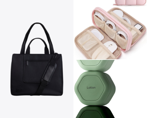 The Work Trip Edit ✈️ cover photo collage