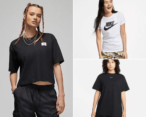 Athletic clothing cover photo collage