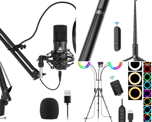 Content creation with the right tools cover photo collage