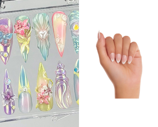 Best Press on nails cover photo collage