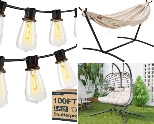 Backyard Oasis cover photo collage