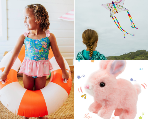 Toddler Easter List cover photo collage