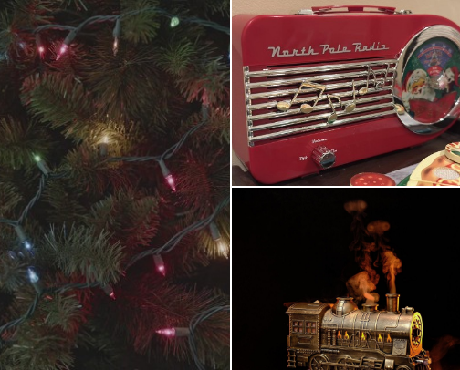90s nostalgic Christmas decor finds! cover photo collage