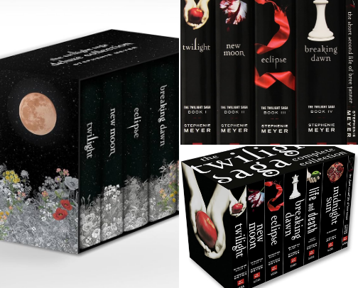 e-PUB The Twilight Saga Deluxe Hardcover Collection cover photo collage