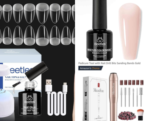 beginner nail essentials cover photo collage