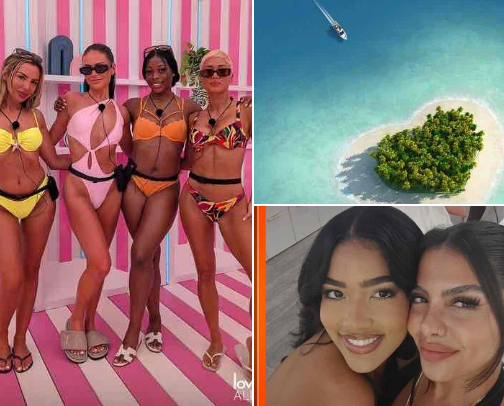 Love Island Makeup Look Beach Girl Makeup Routine cover photo collage