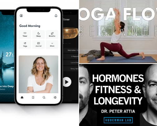 Free Wellness Tools That Actually Work for Me 🧘🏼‍♀️ cover photo collage