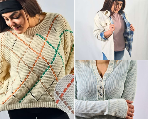 Winter into Spring Transition Fashion cover photo collage