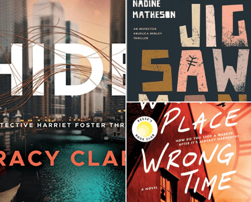 Thriller books I always recommend cover photo collage