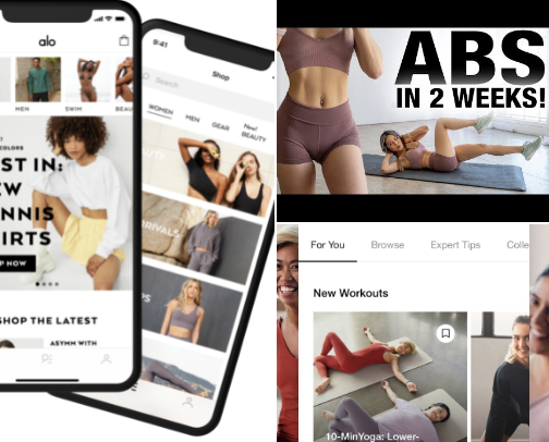 Move, Sweat, Smile: My Active Essentials cover photo collage