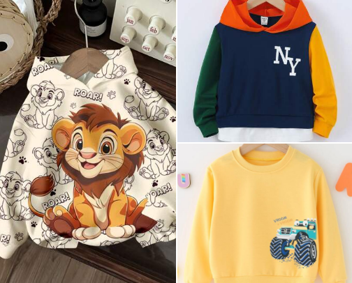 Because every little one deserves big style" cover photo collage