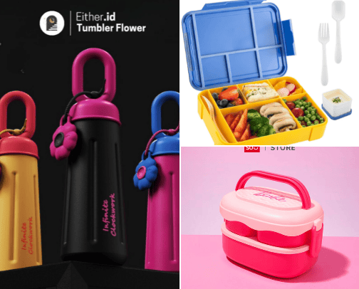 🍔 Lunch time 🥗 cover photo collage