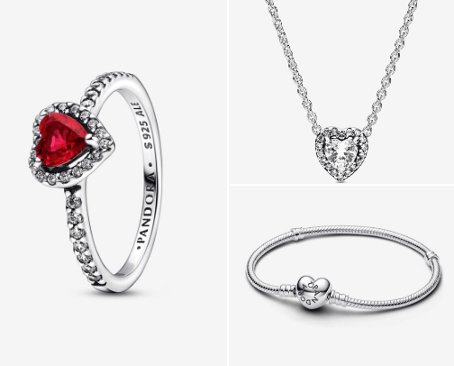 pandora jewelry cover photo collage