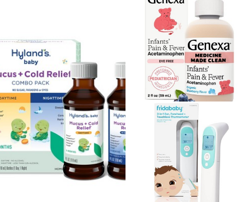 Toddler Sick Day Essentials 🤒 cover photo collage