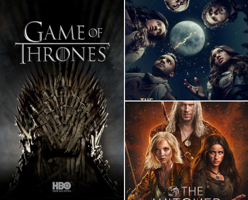 Best Fantasy Series to Watch cover photo collage