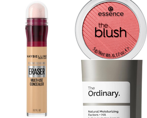 Make-up on a budget cover photo collage
