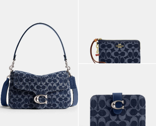 Coach Denim Staples cover photo collage