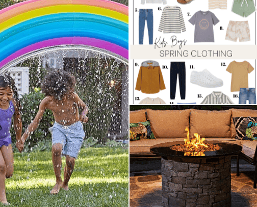Spring time fun for the kiddos! cover photo collage