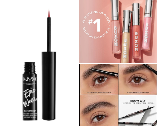 My favorite make up recs cover photo collage