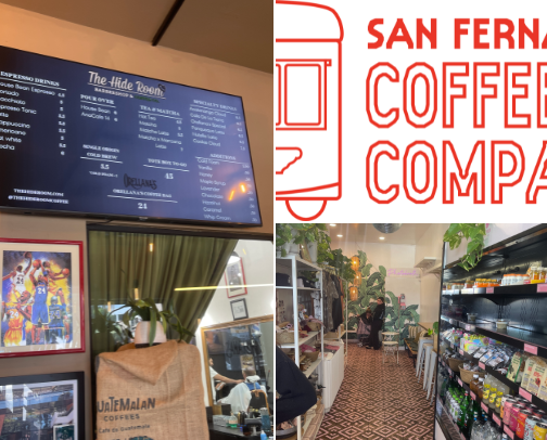 Favorite Cafe/Coffee Shops in Los Angeles cover photo collage