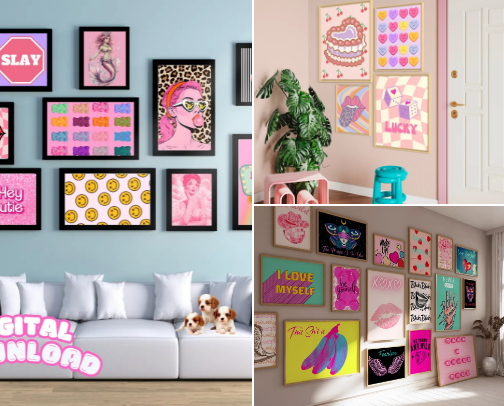 My fav wall art pieces cover photo collage