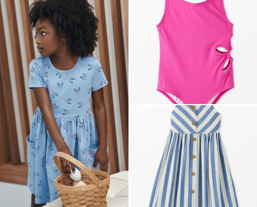children's clothes🩵🩷 cover photo collage