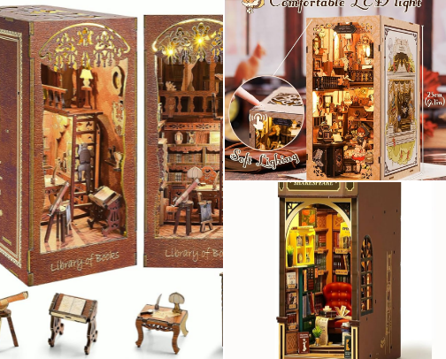 Fancy something crafty. Try out these amazing Booknooks cover photo collage