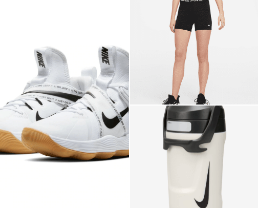 VOLLEYBALL essentials cover photo collage