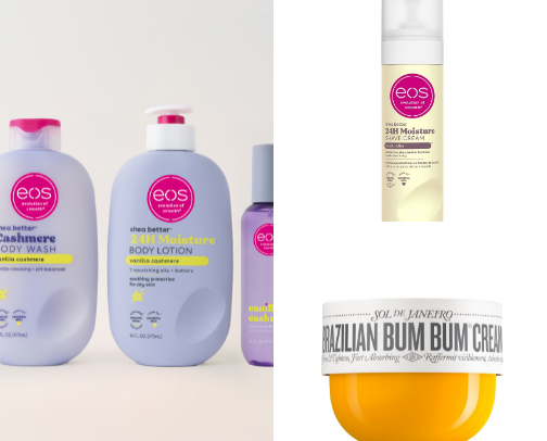 My favorite hygiene products cover photo collage