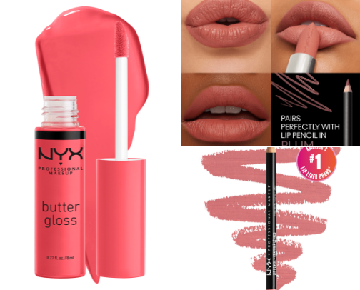 My go to Natural, Nude and Pink lip products 💗 👄 💄 cover photo collage