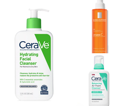 Skin care👤 cover photo collage