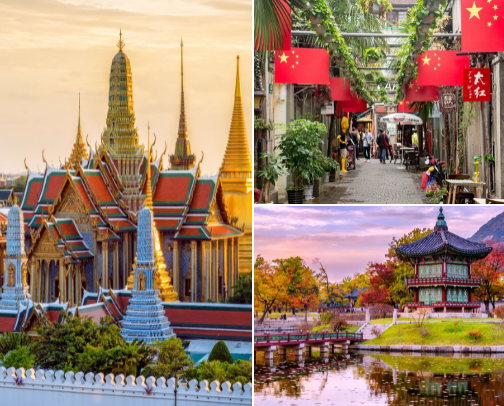 Interested in  Visiting Asia?? cover photo collage
