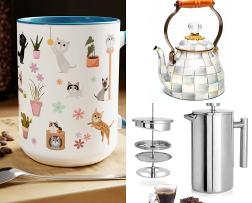 Coffee lovers cover photo collage