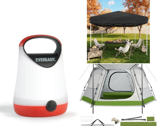Let's Go Camping cover photo collage
