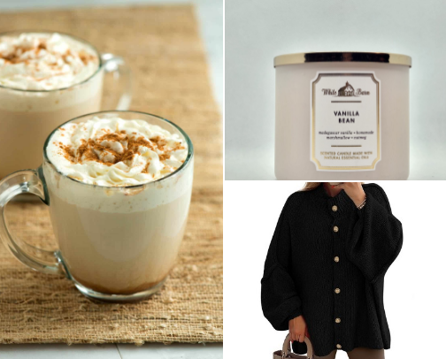 Cozy Fall Favourites cover photo collage