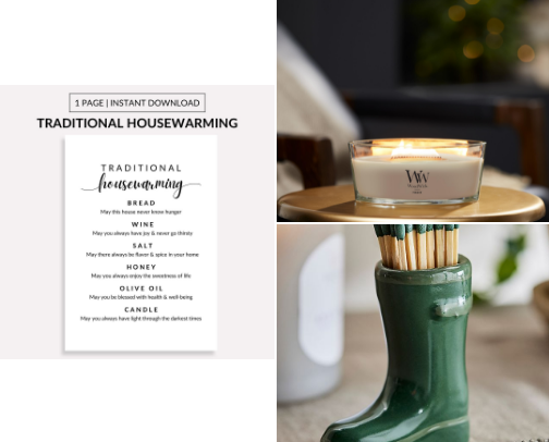 Housewarming Gift Ideas cover photo collage