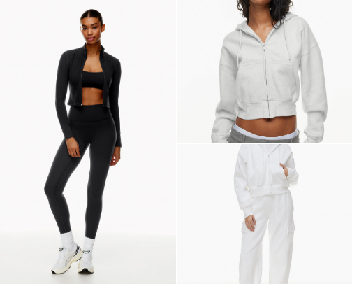 Aritzia cover photo collage