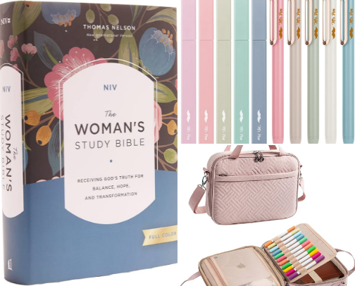 Bible Study Must-Haves🤍📖✝️ cover photo collage