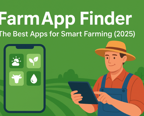 FarmApp Finder cover photo collage