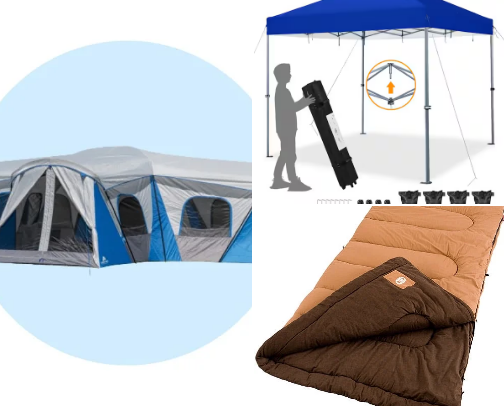 Outdoors, camping and much more cover photo collage