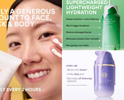 Skincare that's ACTUALLY doing something for you cover photo collage