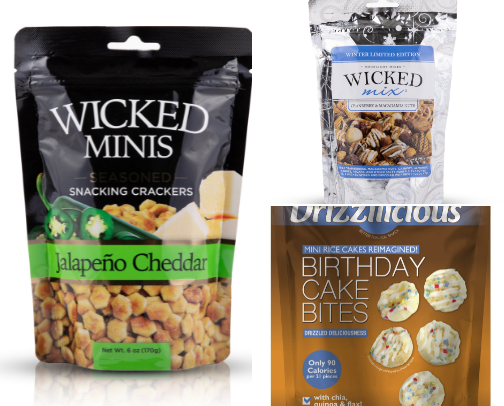 Snacks cover photo collage