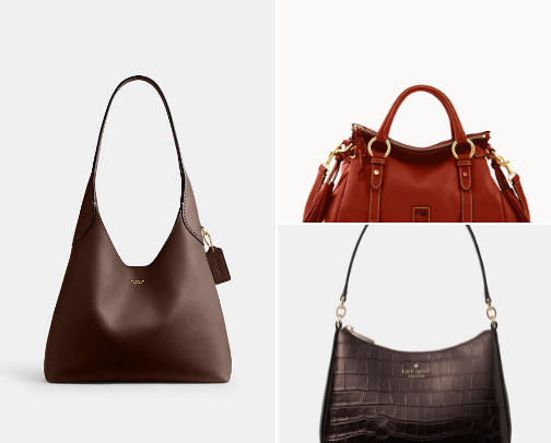 The IT GIRL fall bag 👜🤎 cover photo collage