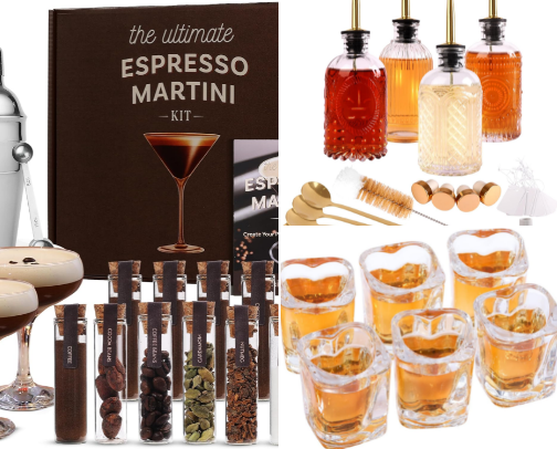 Espresso Martinis & Coffee Bar Faves cover photo collage